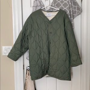 [Aritzia] TNA quilted shearling jacket